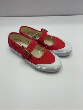 Vans Mary Jane Canvas Shoe with Buckle